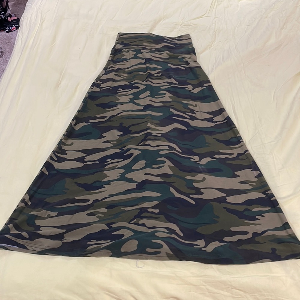 Camouflage skirt